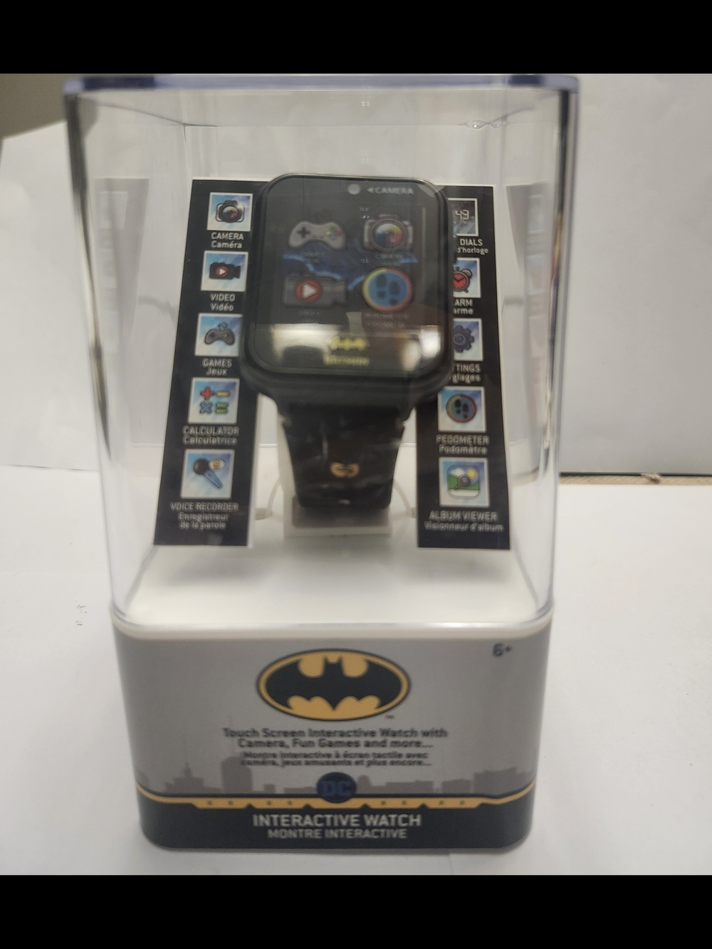 Batman Interactive Touchscreen Watch - Black and Yellow